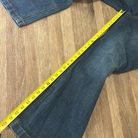 Prana Men’s Size 40x32 Straight Leg Jeans Blue Dark Wash Denim Outdoor Stretch - Picture 4 of 12